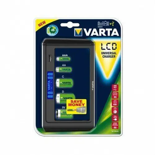 Ładowarka LCD VARTA, 9 V