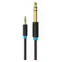 Kabel audio babbf 3,5mm trs męski na 6,35mm męski 1m czarny Vention Sklep on-line