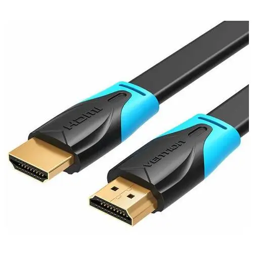 Vention, Płaski kabel HDMI 1m VAA-B02-L100, czarny
