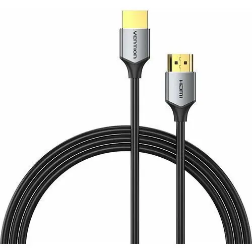 Vention Ultra cienki kabel hdmi hd 0,5 m alehd szary