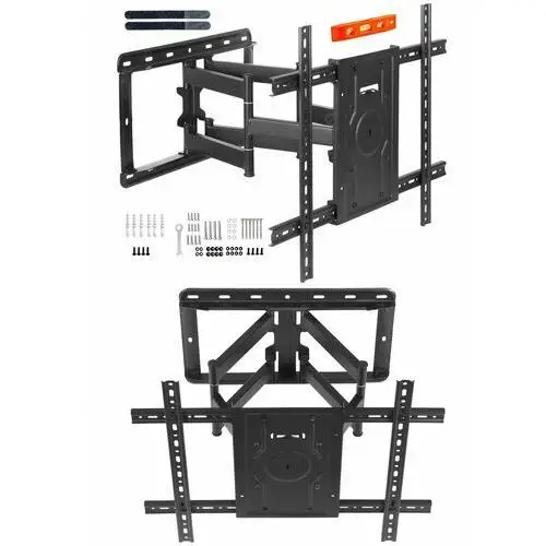 Uchwyt do Telewizora 80kg Ultra Mocny Wieszak TV 45-90 cali TEST