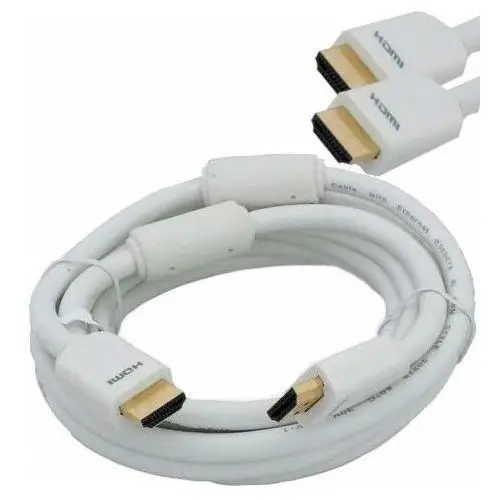 VITALCO Kabel przewód wtyk HDMI 1.4 biały 4K 5m