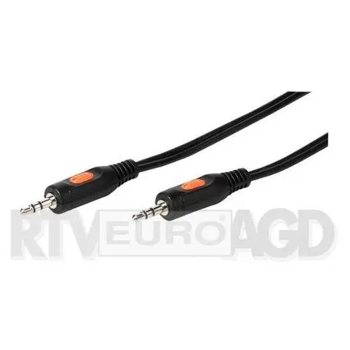 Kabel minijack 3.5mm VIVANCO 2.5m Czarny 46045