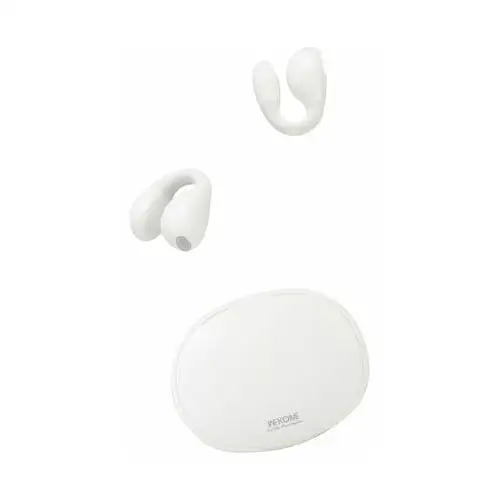 WEKOME VA12 Clip-On - Bezprzewodowe słuchawki Bluetooth V5.2 TWS z etui ładującym (Biały), WK-VA12_WHITE