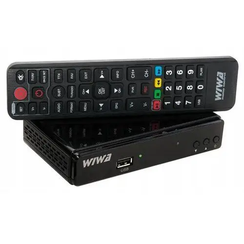 Wiwa Dekoder Tuner telewizji Naziemnej DVB-T2 H265