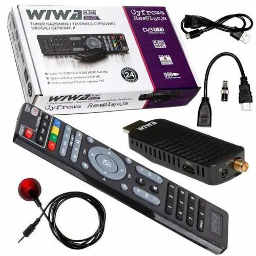 Wiwa H.265 Mini Tuner Dekoder DVB-T2 H.265 Hevc Tv