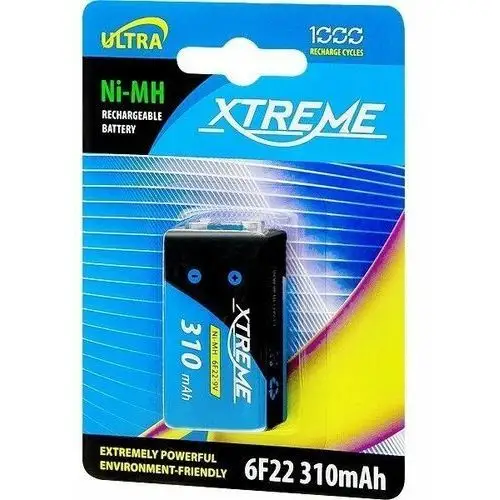 Xtreme Akumulator ni-mh 9v 310mah , 1 szt