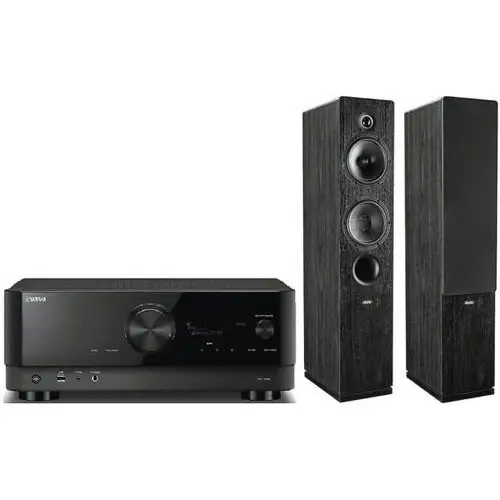 Kino domowe YAMAHA MusicCast RX-V6A + Indiana Line Tesi 561 Czarny