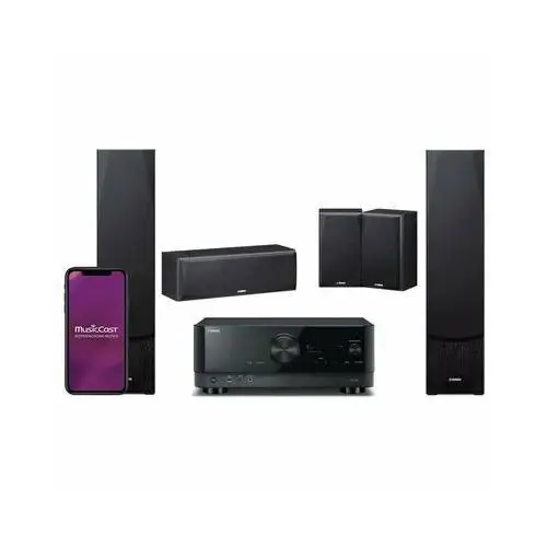 Kino domowe rx-v4a + yamaha ns-f51 + ns-p51 czarny Yamaha