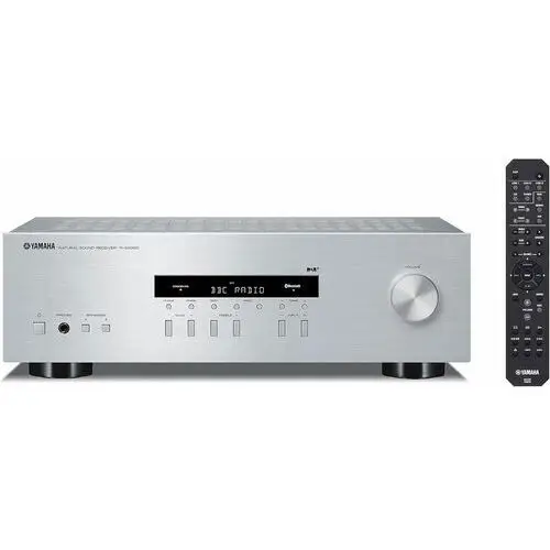 Yamaha r-s202d odbiornik amplituner fm stereo 2.0 dab dab+ srebrny