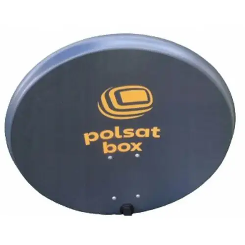 Zdtrading Antena satelitarna cyfrowy polsat box hd oryginalna 70 cm grafitowa