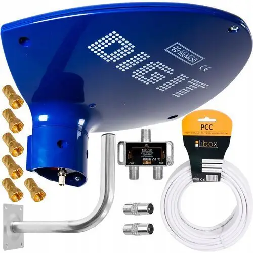 Zestaw Antena Telmor Digit Bierna DVB-T2 Na 2TV 4K