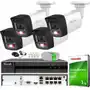 Zestaw do Monitoringu 4 Kamery Ip 8Mpx HiLook Hikvision Rejestrator 8x PoE Sklep on-line