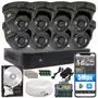 Zestaw do monitoringu 8 grafitowych kamer 5Mpx 1TB Sklep on-line