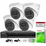 Zestaw do Monitoringu Zewnętrzny 4 Kamery Full Hd PoE HiLook by Hikvision Sklep on-line