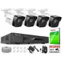 Zestaw Monitoringu Ip Hikvision 4 Kamery PoE IR30M Sklep on-line