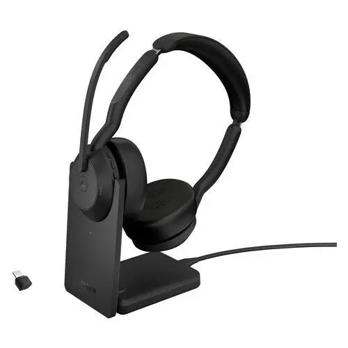 Zestaw Słuchawkowy Bezprzewodowy Jabra Evolve2 55, Link380c MS Stereo Stand