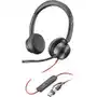 Zestaw słuchawkowy Poly Blackwire 8225 Microsoft Teams Certified Stereo USB-C Headset + USB-C/A Adapter 8X225AA Sklep on-line